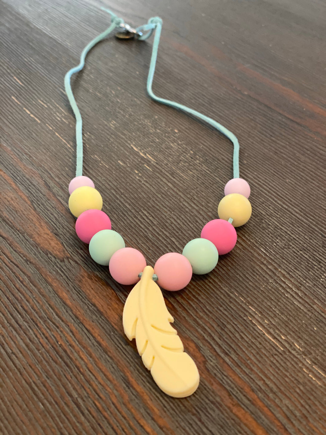 Spring Chicky Teething Necklace