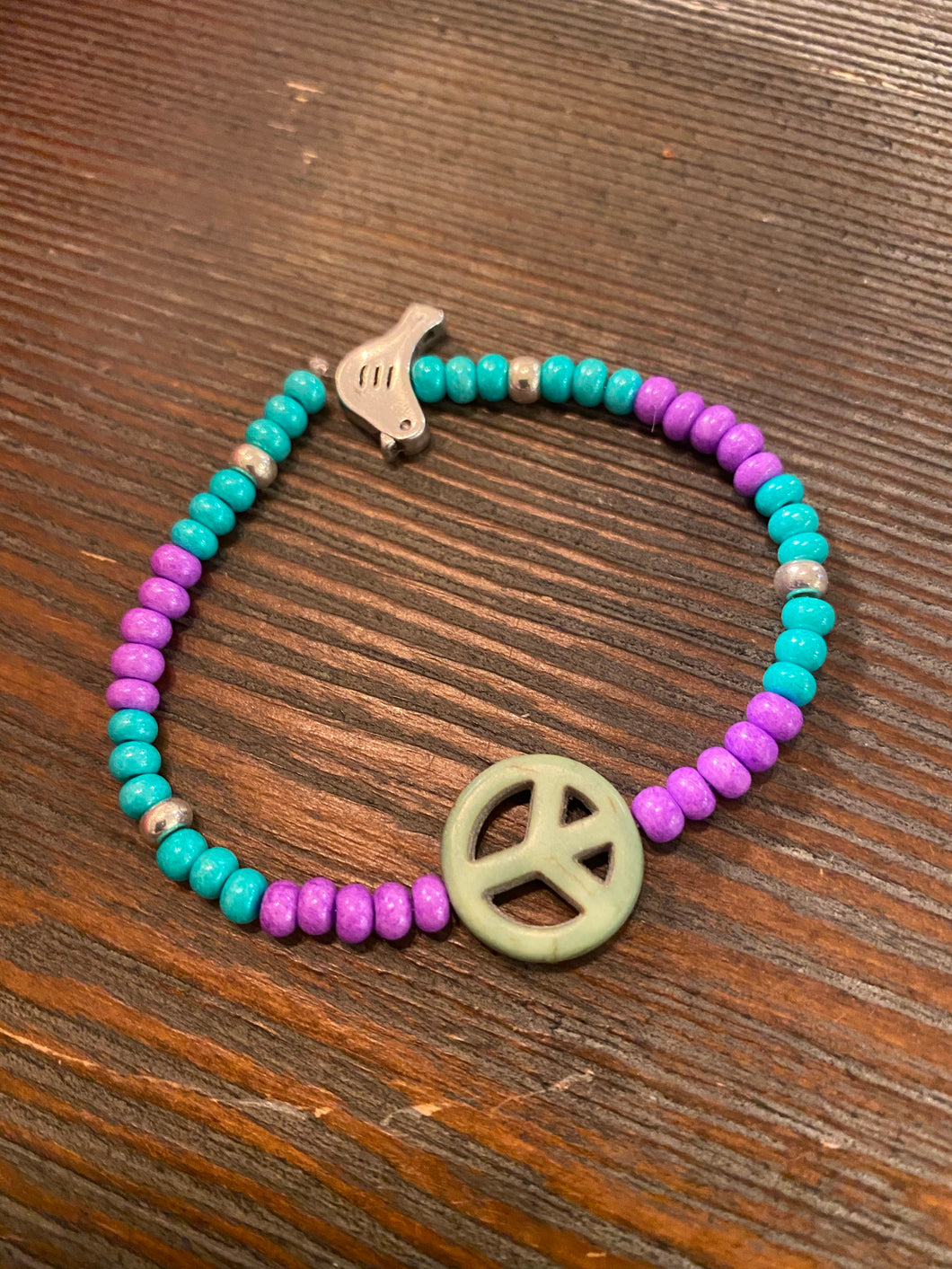 Peace (Green and purple)