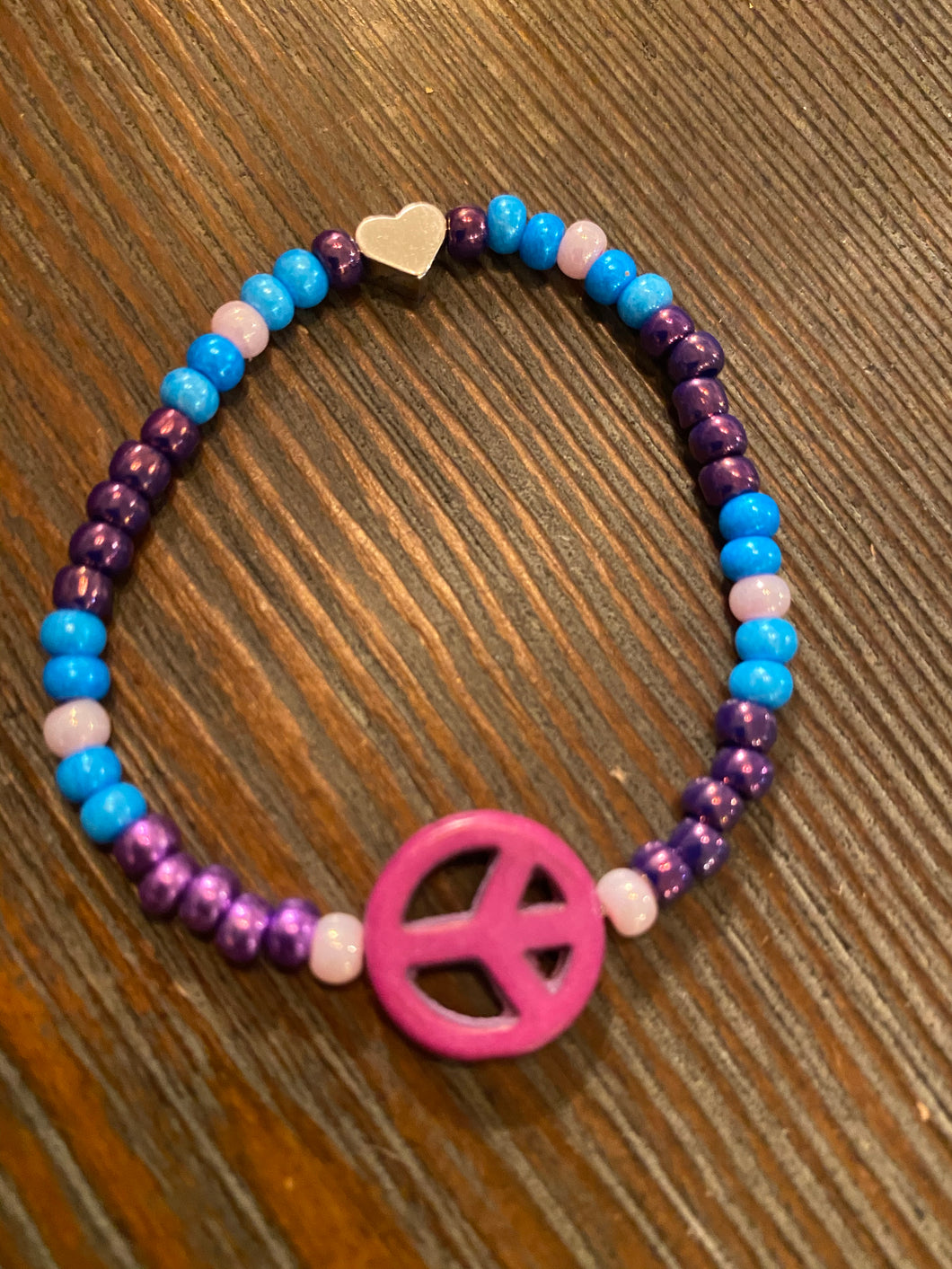 Peace (pink and purple)